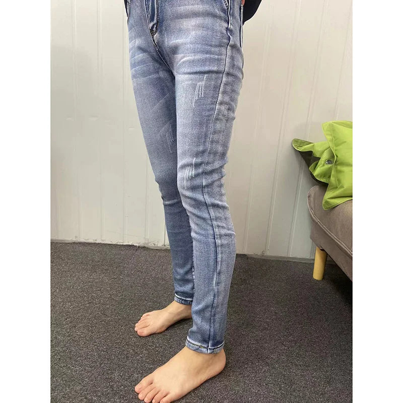 Calça Jeans Peluciada Alana