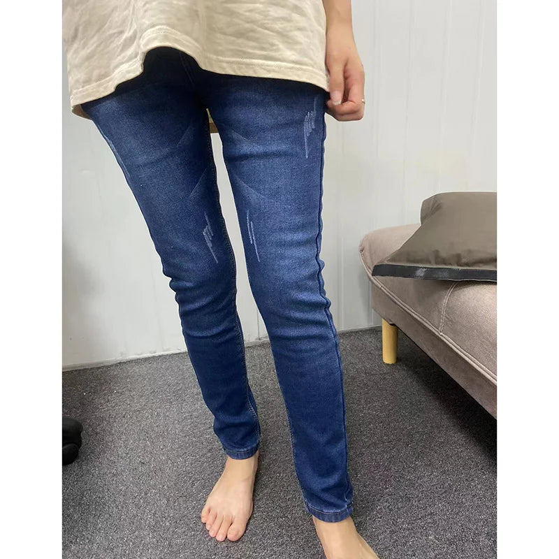 Calça Jeans Peluciada Alana